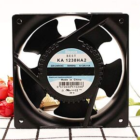 KA1238HA2 220V high Temperature Resistance Waterproof Fan,120x120x38mm Metal Blades axia Cooling Fan