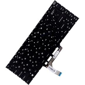 Deal4GO Single-Color Backlit Keyboard Replacement for MSI GF65 10UE 9SD GS65 GF63 9SC WS65 GS65VR PS63 PS42 MS-16W1/2 MS-16R6/5/4/3 MS-16Q2/3/4, 15.6-inch, BLACK