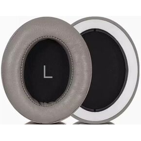Replacement Ear Pads for Headphones - Compatible with SENNHEISER Momentum 3.0 | Made with Thick Memory Foam and Durable Leather Cushions with Soft Memory Foam Light Gold Lambskin