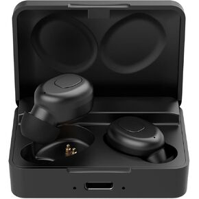 Wireless 5.0 in-Ear Gaming Earbuds Low Latency Gaming Earphones Headset Touch Control W/Mic Waterproof - Blue 56X40X20Mm/Black/56 * 40 * 20Mm