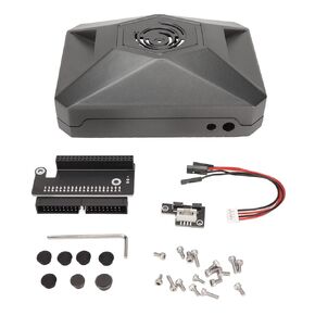 Development Board Case for Jetson Nano - Durable Aluminum Shell with Precise Fit for GPIO Adapter and Enhanced Cooling Efficiency