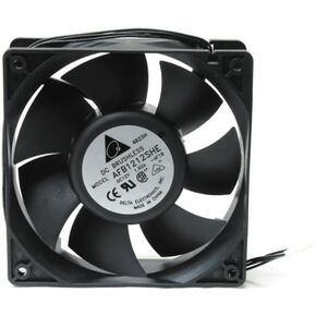 Delta Electronics AFB1212SHE 120X120X38MM مروحة تبريد ، 151.85 CFM ، 58 DBA ، 3700 دورة في الدقيقة ، 1.06 أمبير ، PWM 4-PIN