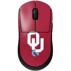 Skinit Decal الجلد الآخر المتوافق مع G Pro Wireless Gaming Mouse - جامعة أوكلاهوما سونرز المرخصة رسميًا
