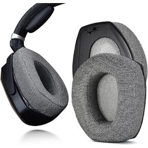 Xberstar AR Pads Cups Cups Placs for Sennheiser HDR RS165 RS175 RS185 RS195-EAR-EAR-EAR PADS FOAM CUSHION FOAM متوافقة مع Sennheiser HDR RS165 RS175 RS185 RS195 (الأقمشة)