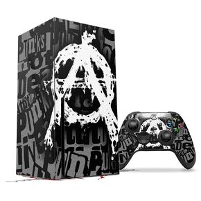 Wraptorskinz Skin Decal Vinyl Wrap متوافق مع وحدة التحكم ووحدة التحكم في Series Xbox Series X - الفوضى (وحدة ألعاب غير متضمنة)