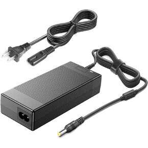 UL Listed 12V AC/DC Adapter Charger Compatible with MSI Optix MAG Series MAG27C MAG27CQ 27" MAG24C OPTIXMAG24C 24" OPTIXAG32CQ 32" AG32CQ AG32C 32-inch OPTIXAG32C Gaming Monitor Power Supply Cord