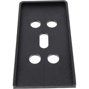 Tower Stand with Wheels Hollow Computer Case Holder for Desktop Storage Mobile CPU Stand with Smooth Surface Brake Design for Easy Movement and Stability