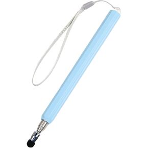 PAPABA Telescopic Pointer Stick Extendable Pointer Stick with Lanyard, Metal Teachers Pointer Touch Screen Stylus Pen Blue