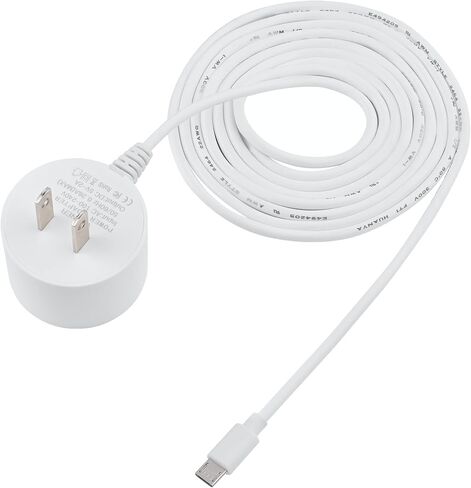 Power Adapter Compatible with Google Home Mini Power Cable - Micro B Power Adapter (Long) in Saudi Arabia