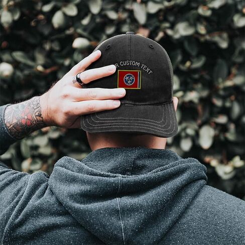 Richardson Soft Mesh Cap Hat Embroidered Tennessee State Flag Embroidery Trucker Hats for Men & Women in Saudi Arabia