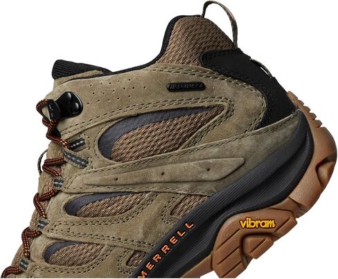 Merrell Men's Moab 3 Mid Waterproof Hiking Boot, Olive, 11.5 W US in Saudi Arabia