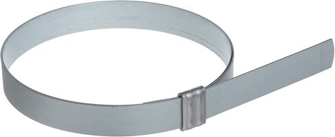 BAND-IT JS3119 Junior بعرض 3/4 بوصة × سمك 0.030 بوصة، وقطر 3 بوصة، مشبك تعريف سلس من الفولاذ الكربوني المجلفن (50 لكل صندوق) in Saudi Arabia