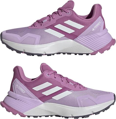 adidas Women's Terrex Soulstride, Black/Crystal White/Grey, 8.5 in Saudi Arabia