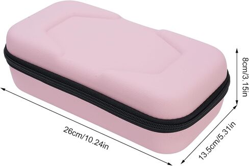 ciciglow Carry Case for Switch and for Switch OLED Console, Protective Hard Portable Travel Case with 20 Game Card Slots, EVA PU Handheld Game Console Carrying Pouch Storage Bag (Dark Blue) in Saudi Arabia