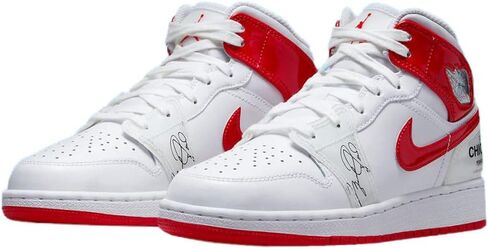 Jordan Youth Air 1 Mid SE GS FB0568 006 Infrared - Size 6Y in Saudi Arabia