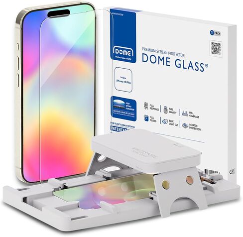 DOME GLASS Whitestone Screen Protector for iPhone 16 Series (iPhone 16) in Saudi Arabia