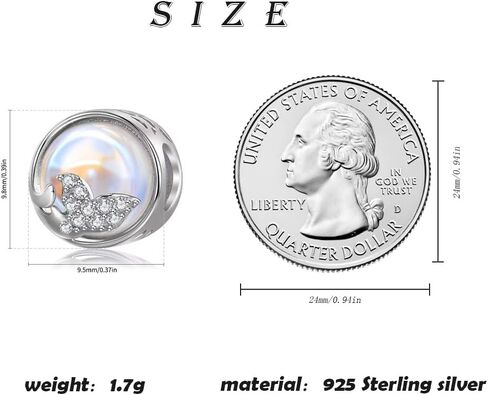 925 فضة استرليني ريش ملاك الجناح شكل قلب سحر الخرزة صالح الأوروبي سوار قلادة in Kuwait