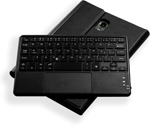 Keyboard Case for Samsung Galaxy Tab Active 2/3/5 (SM-T390/SM-T395/SM-X300/X306B/T570/T575) Removable Wireless Bluetooth Keyboard Built-in Pen Holder (Black Case,Single Case) in Saudi Arabia