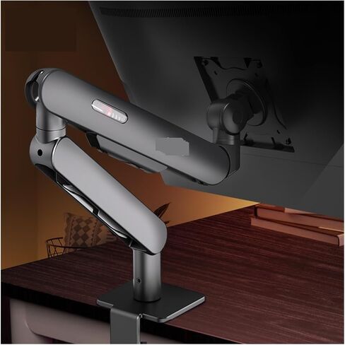 حامل مكتب Arm Arm Stand 17 " - 34" وزن يصل إلى 19.8 رطل (9 كيلوغرام) شاشة حامل قابل للتعديل 360 ° Rotation AM400B (ذراع مراقبة الفضة) in Kuwait