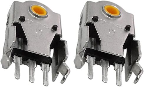 2PCS 12mm Mouse Encoders Green Dustproof Cores for V2 / V2 Mouse Gaming in Saudi Arabia