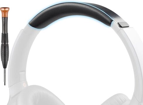 طقم وسادة headstrap استبدال SOPROM لـ Sony WH-1000XM2 (WH1000XM2) ، سماعات MDR-1000X (MDR1000X) ، تركيب DIY سهل (أسود) in Kuwait