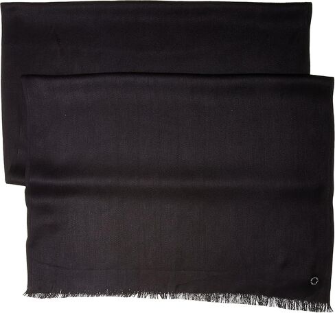 Calvin Klein Women's Solid Satin Feel Pashmina, Heathered Almond, One Size in Kuwait