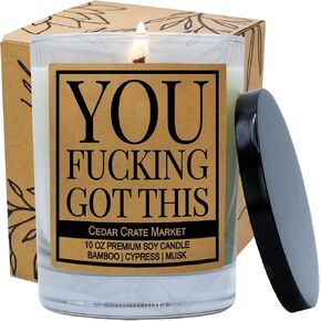 Light Me When The Dog Farts 10 Ounce Soy Candle