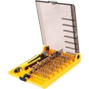 1set Multi-function Screwdriver for Phone and Precision Tool Kit Storage Case for Electronics Laptops and Appliances