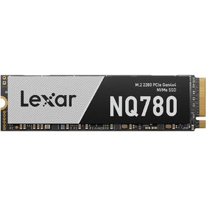 LEXAR 1TB NQ780 SSD PCIE GEN4 NVME M.2 2280 محرك الحالة الصلبة الداخلية ، حتى 6500/2500 ميجابايت/ثانية قراءة/كتابة ، متوافق مع PS5 ، للعاملين والمبدعين (LNQ780X001T-RNNNU)
