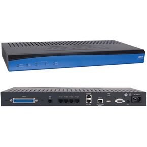 Adtran Total Access 908E Gen 3 with Lifeline Fxo - Router - Desktop, Rack-Mountable, Wall-Mountable - Black/Blue (4243908F2)