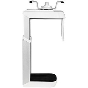 Humanscale CPU200W CPU Holder with Brushed Aluminium White