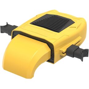 Car SUV Seat Headrest Fan USB with 3 Speed Multipurpose for Driver or Passenger Seat Portable, Yellow