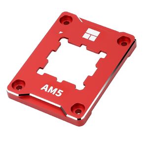 AM5 Frame Secure Red AM5 CPU ، إطار التثبيت المصحح لمكافحة الانحناء ، AM5 بتلتر غير مُثبّت غير صحيح ، إطار ملامسة مضاد للانحناء AM5 ، إطار آمن AM5 ، معيار مبرد وحدة المعالجة المركزية