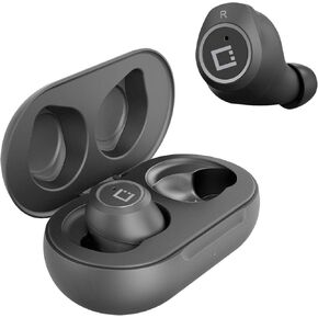 Wireless V5 Bluetooth Earbuds Compatible with Amazon Fire HD 10 (2019) with Charging case for in Ear Headphones. (V5.0 Black)