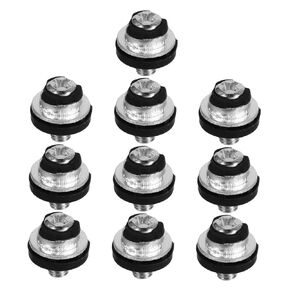 10pcs Mini Hard Disk Drive Screws for Gaming Shock Absorbing Easy Installation Material Suitable for Secure Data Storage and Stability