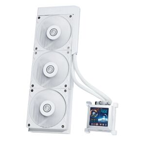 Lian-Li HSLCD36TW 2.88 in. IPS 480 x 480 Pixels 500 Nits Fan White