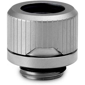 EKWB EK-Quantum Torque HDC-12 Compression Fitting for EKWB Rigid Tubing, 12mm OD, Satin Titanium