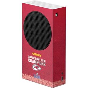 Skinit Decal Gaming Skin Compatible with Xbox Series S Console - Officially Licensed NFL Kansas City Chiefs Red Blast Design