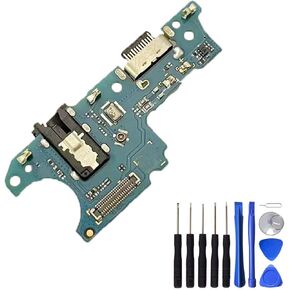 for Samsung Galaxy A03s USB Charging Port Dock Connector Board Flex Replacement Part with Opening Tool 11 PCS