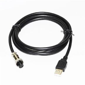 USB to 5-PIN FMALE Adapter EX Gear Replacement USB Cable(3metres)