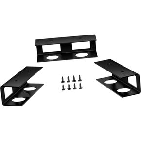 1Set Under Desk Laptop Holder Rack Notebook Support for Tablet and Computer Durable Space Saving Design Minimalist Aesthetic