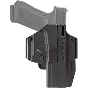 MORF X3 Modular Holster for Glock 17/18/22 | IWB, OWB, Paddle | Left & Right Hand Compatible | Adjustable Polymer Fit