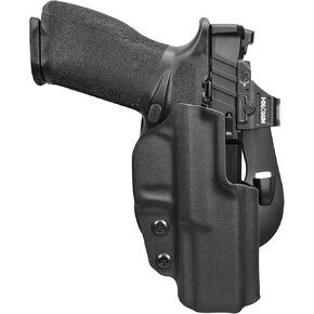 OWB Paddle Holster Fits Springfield Echelon Outside The Waistband Carry Gun Holster Kydex American Made OWB with Paddle Attachment