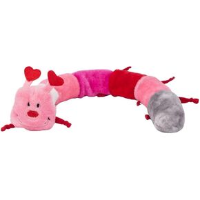 ZippyPaws - Valentine's Caterpillar Stuffed Toy - Squeaky Dog Chew Toy - Deluxe Squeakers in Kuwait
