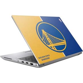 Skinit Skinit Laptop Skin متوافق مع HP Zbook Fury 16 G10 - NBA Golden State Warriors Black Animal Print Design