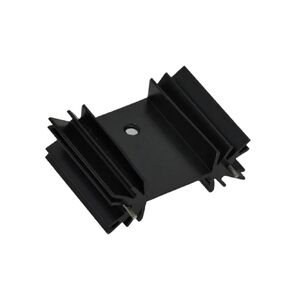 5Pcs Mos Transistor Tube Heatsink Radiator Cooler Radiator 25X34X12Mm Heat Sink Fins Ic