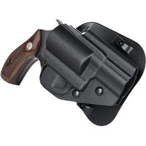OWB KYDEX HOLSTER لـ S&W J Frame ، M&P Bodyguard 38 NO LASER ، TAURUS MODEL 85 2 ″ ، Open Carry Balck ، Hand Hand