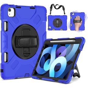 TNP Protective Case for iPad Air 6th M2 2024 11 Inch, 5th 4th Gen 10.9 inch and iPad Pro 4th 3rd 2nd Generation (2022 2021 2020 2018) w/Pencil Holder, Handle, Stand & Shoulder Strap, Mint in Kuwait