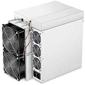BITMAIN Antminer S19 Pro 88TH/S Bitcoin ASIC Miner(30.5J/T, 220V, 3250W, SHA256 Algorithm), High Hashrate/High Efficiency Air-Cooling Home Mining Machine for BTC/BCH/BSV w/Power Supply