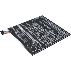 3900mAh/3.8V Battery Replacement for Asus FE170CG, Fonepad 7" Dual Sim phablet, K012, ME170C, ME170CK, MeMO Pad ME170C, P/N: 0B200-00950000, C11P1327